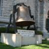 The bell which hung for almost 100 years in the tower.