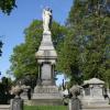 The Casey family lot at Trinity Cemetery, Erie.