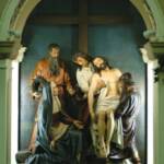 Mary receives the body of her son
