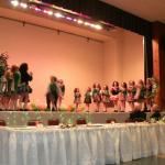 Knights and Ladies dinner celebration at Cauley Auditorium after the Saint Patrick's day parade.