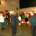 Knights and Ladies dinner celebration at Cauley Auditorium after the Saint Patrick's day parade.