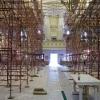 Scaffolding looking at organ © John E. Baker